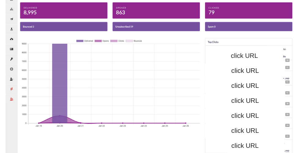 Websand Campaign Reporting