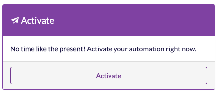Screenshot Activate Websand Automation