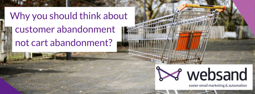 customer abandonment not cart abandonment