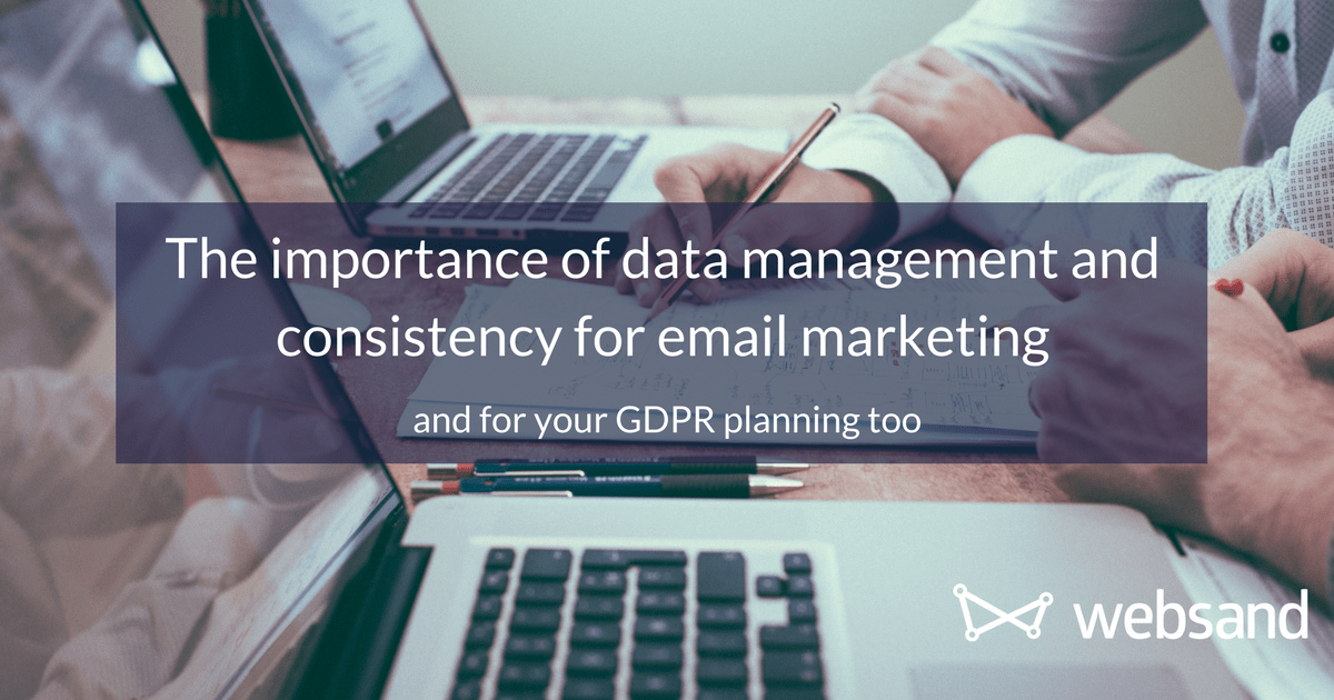 data management for email marketing