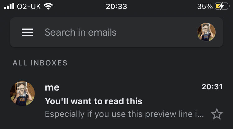 dont forget the email preview line