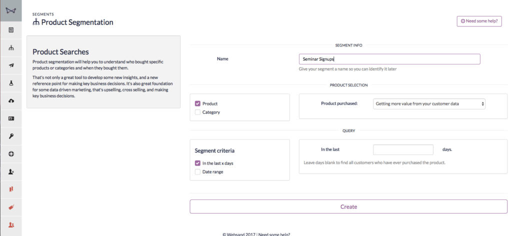 eventbrite email marketing segmentation websand