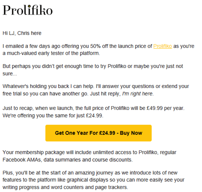 Prolifico Email Marketing