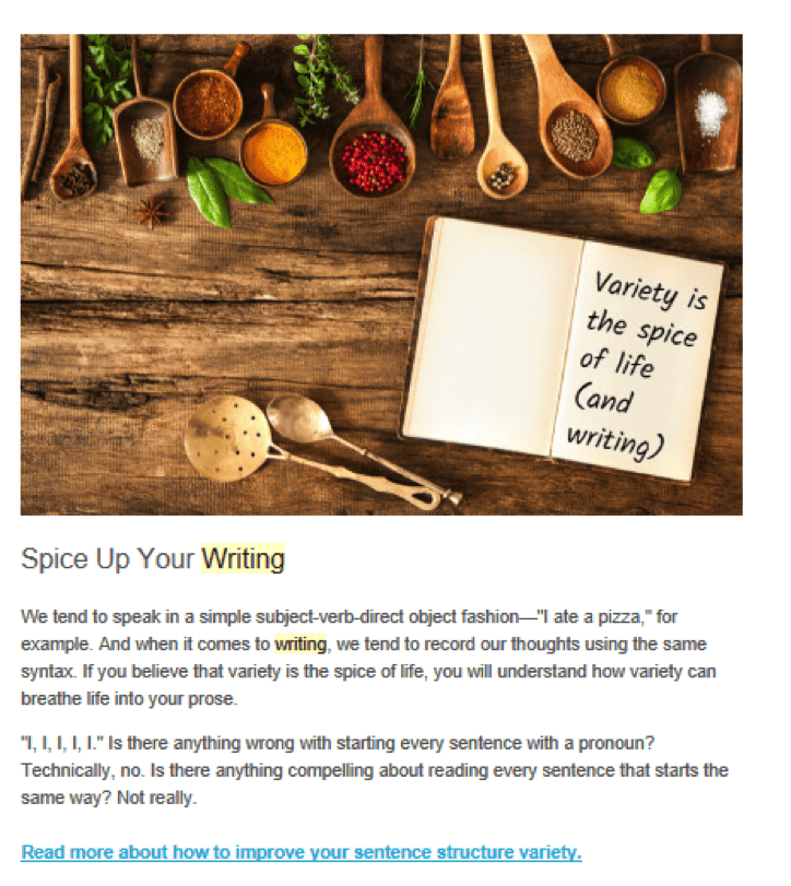 Prowriting Aid Email Marketing