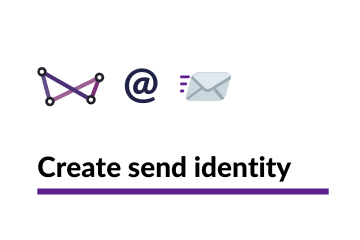 Create a send identity