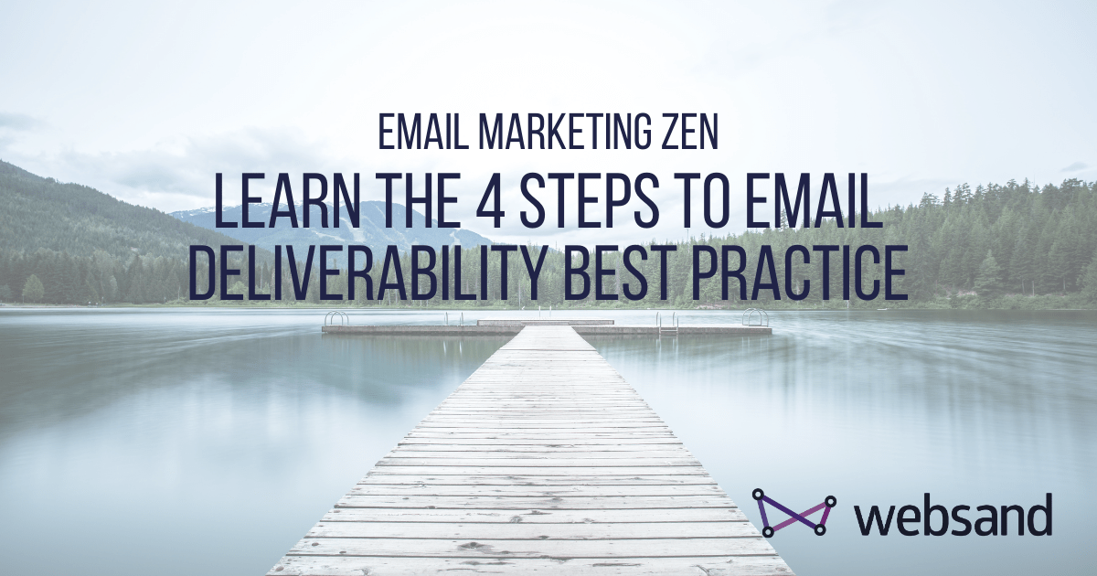 Learn the 4 steps to email deliverability best practice